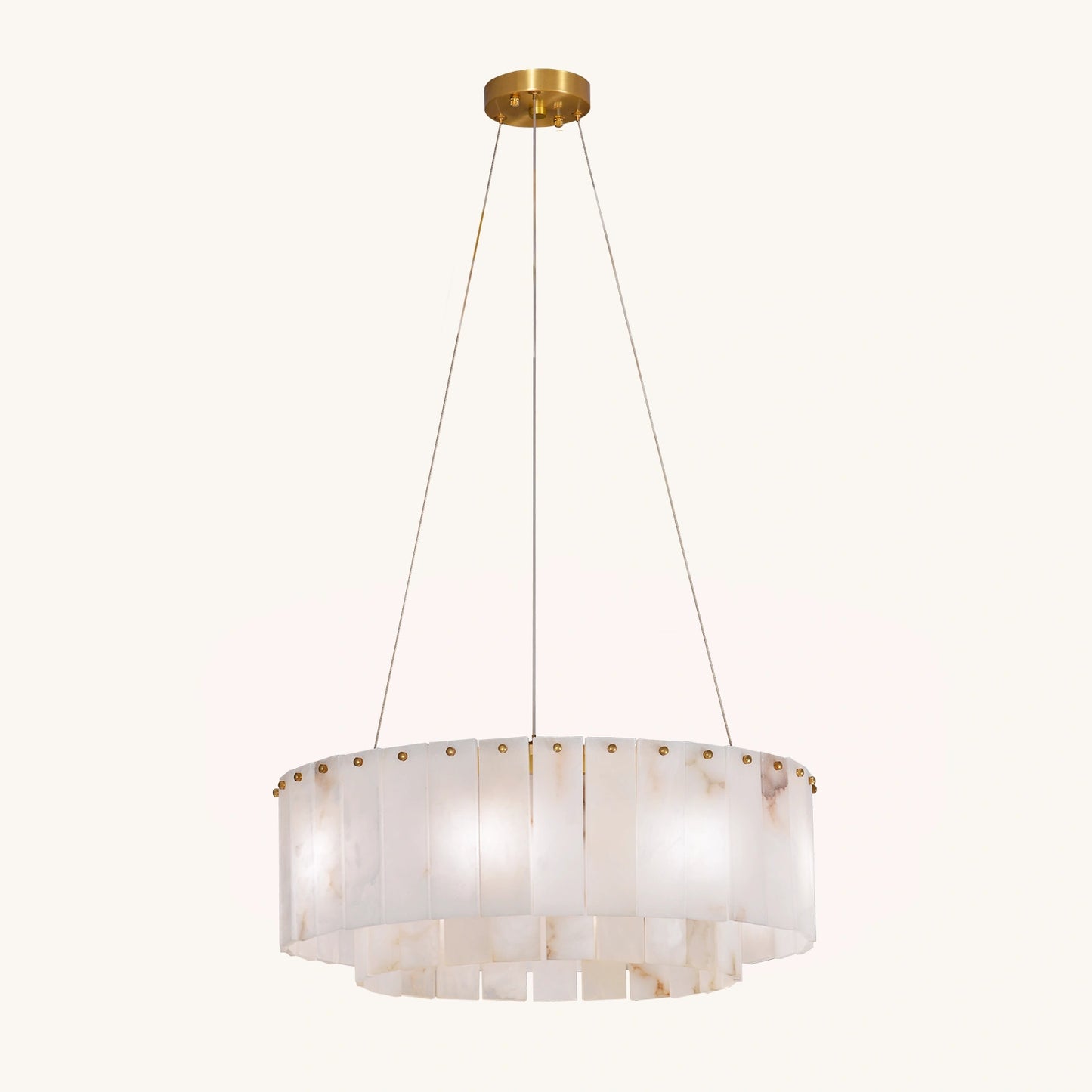 Ethereal Marbled Opulence Suspension Light