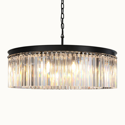 Rain Curtain Round Chandelier