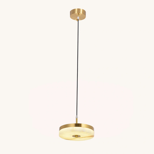 Serenely Luminous Mid-Century Modern Pendant Light
