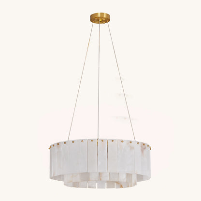 Ethereal Marbled Opulence Suspension Light
