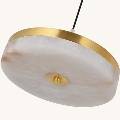 Serenely Luminous Mid-Century Modern Pendant Light