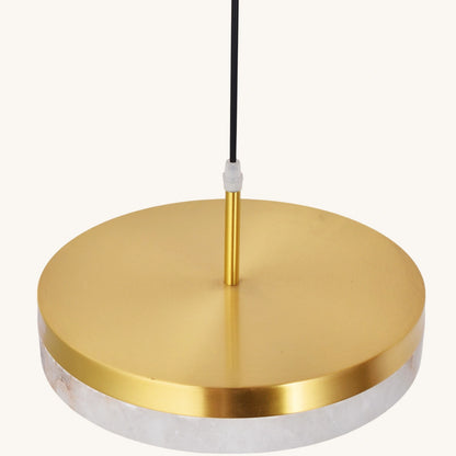 Serenely Luminous Mid-Century Modern Pendant Light