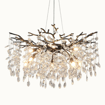 Tree Branch Crystal Chandelier