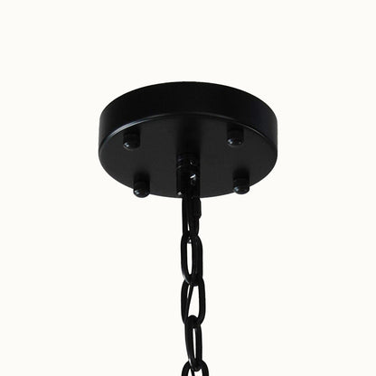 Rain Curtain Round Chandelier