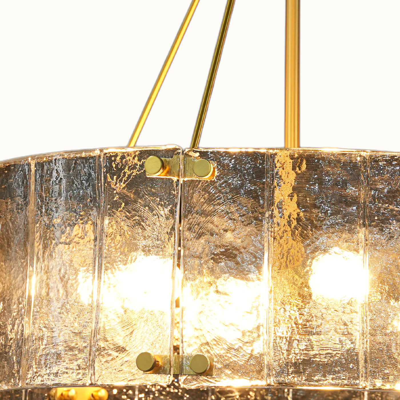 Gold Crystal Chandelier