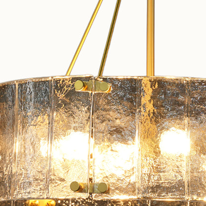 Gold Crystal Chandelier