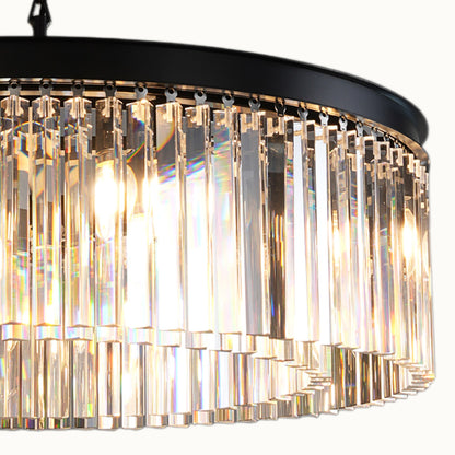 Rain Curtain Round Chandelier