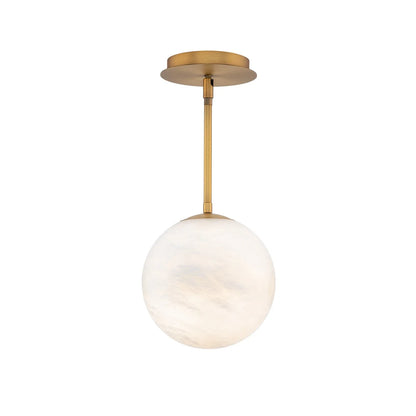 Naomi Alabaster Sphere Staircase Pendant